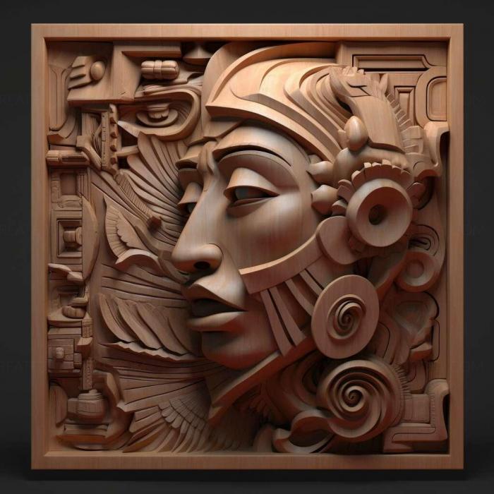 نموذج ثلاثي الأبعاد لآلة CNC 3D Art 